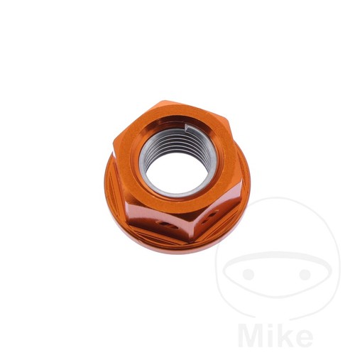 Drilled sprocket nut for - drilled,