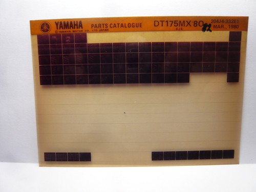 Yamaha dt175 80 parts - dt175, `80