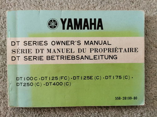 Yamaha dt100 dt125fc dt - dt100/, 125e