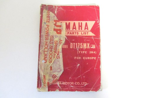 Parts catalogue list - parts,