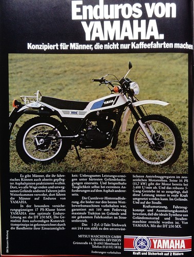 Yamaha 175 original - yamaha, dt