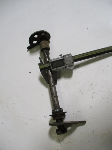 Thru axle rear 3rd - 3rd, yamaha