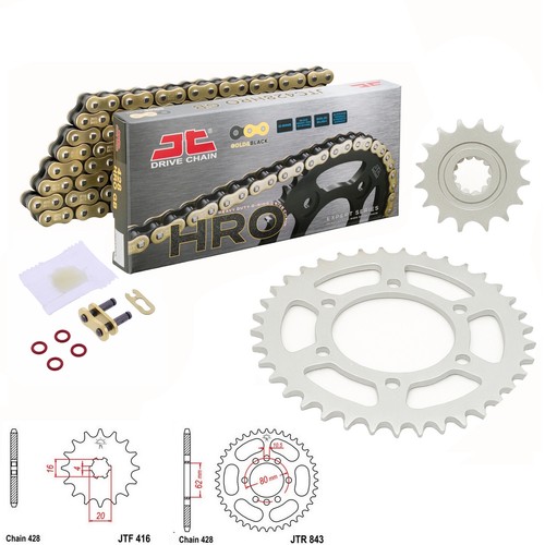 Dt175 chain and sprocket - chain,