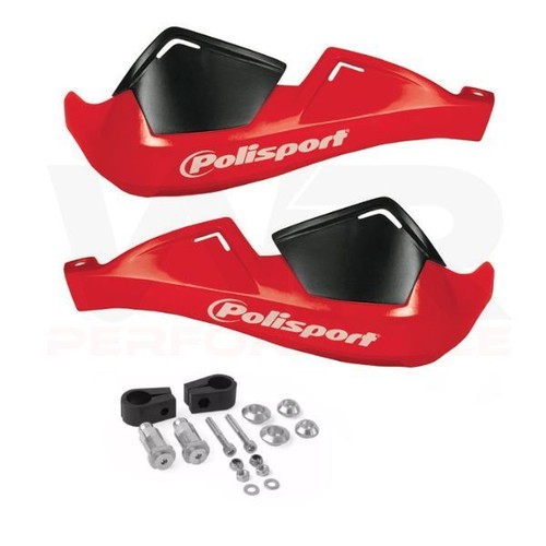 Hand guards red polisport - hand,