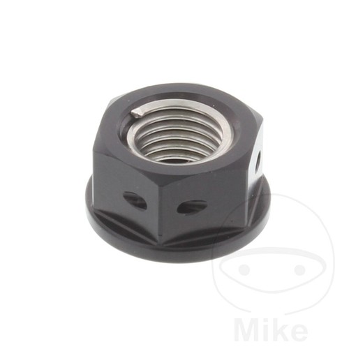 Drilled sprocket nut - nut, fits