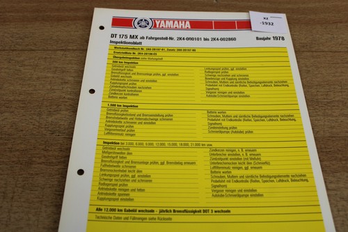 Yamaha dt175mx 2k4 - yamaha,